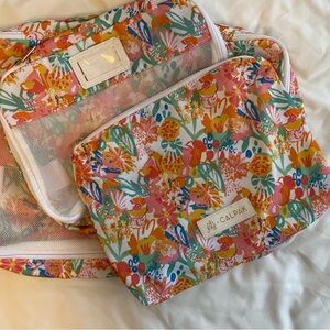 Calpak Vibrant Floral Travel Organizers